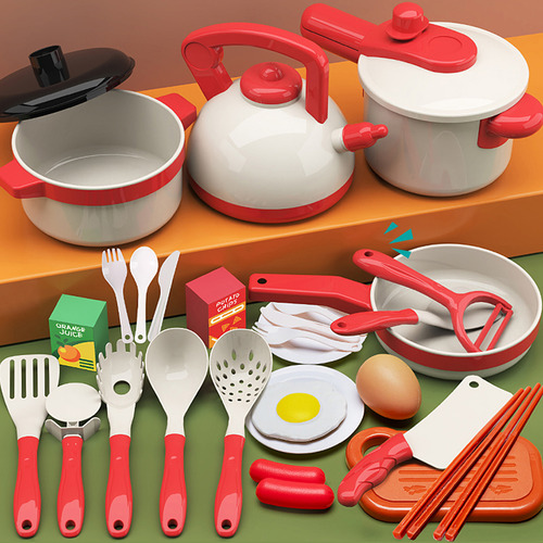 Juego De Juguetes De Cocina Para Niños De 31 Piezas, Juego D