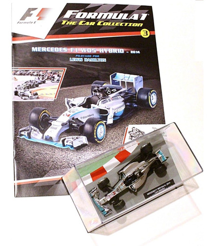 Coleccion Salvat F1 N°3 Mercedes F1 W05 Hybrid 2014 Hamilton