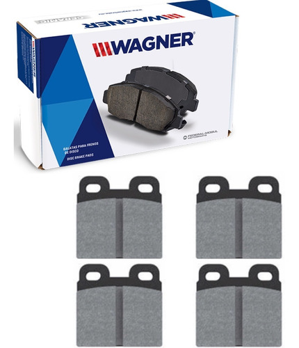 Balatas Delanteras Vw Brasilia 1980 1981 1982 1983 Wagner