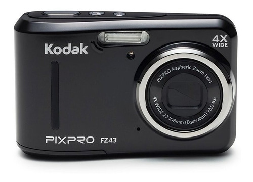 Kodak Pixpro Fz43-bk Cámara Digital 16mp Zoom Optico 4x Hd
