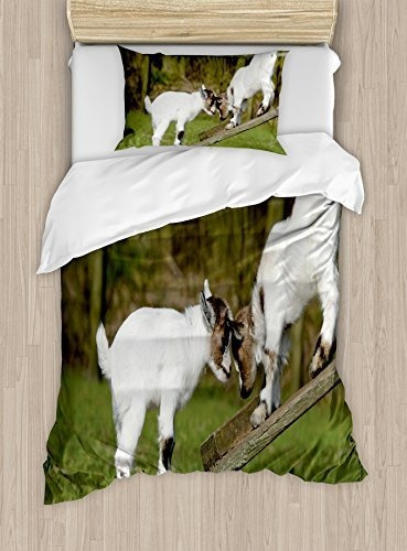 Fundas Para Edredones - Ambesonne Animal Duvet Cover Set, 2 