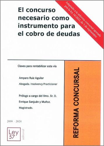 Libro El Concurso Necesario Como Instrumento Para Cobro D...