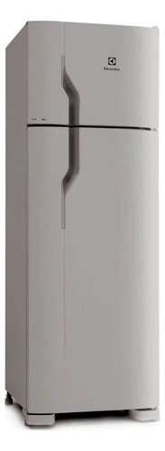 Heladera Refrigerador Con Freezer Electrolux Dc36g Gris 260l