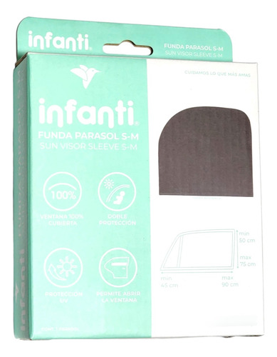 Set 2 Funda Parasol Sunny Travel S/m Infanti