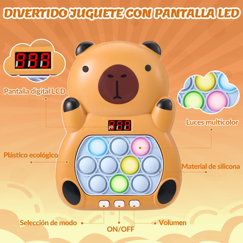 Pop It Electronico Fidget Toys Push Pop Game Bubble Juguetes