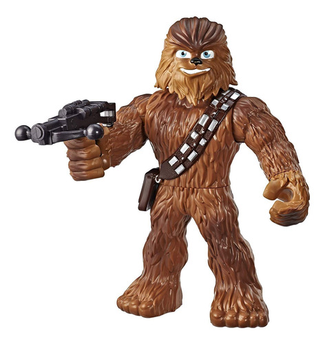 Star Wars Galactic Heroes Mega Mighties Chewbacca Figura De.