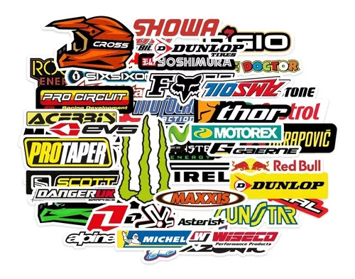 Coleção de desenhos de adesivo motocross - TenStickers