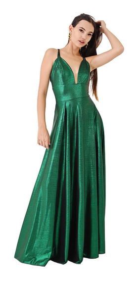 Vestido Verde Esmeralda Para Graduacion | MercadoLibre 📦
