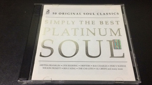 Simply The Best Platinum Soul  2 Cd Nuevo Cerrado