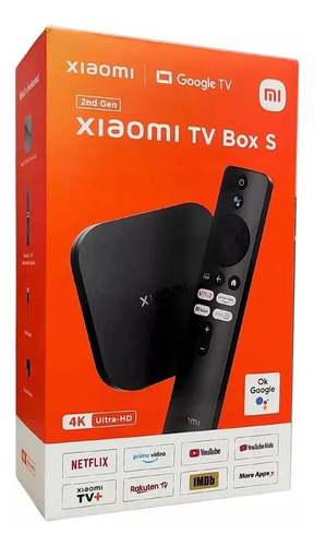 Tv Box Xiaomi Mi Box S 2da Generación Control De Voz 4k