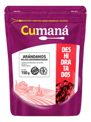 Pasas De Arándanos Rojos X120g | Sin Tacc|