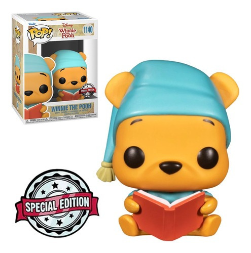 Funko Pop Disney: Winnie The Pooh - Libro de lectura de Pooh 1140