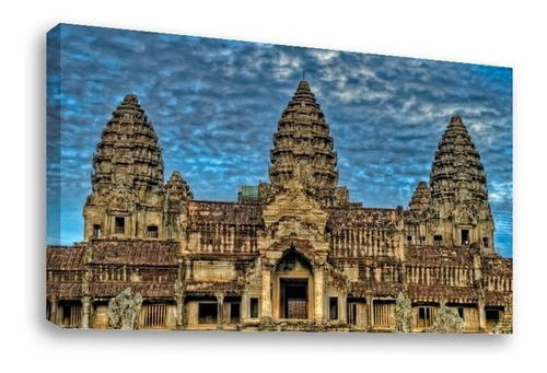 Cuadro Decorativo Canvas Moderno Templo Angkor Wat Camboya