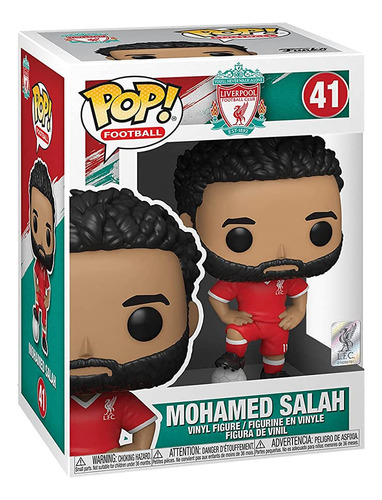 Funko Pop Nuevo Vinilo Liverpool Football Club-mohamed Salah