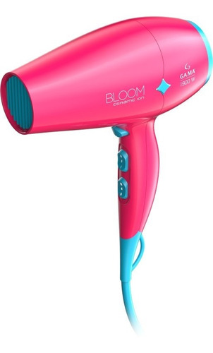 Secador Diamond Bloom Pink Ceramic Ion 1900w Gama