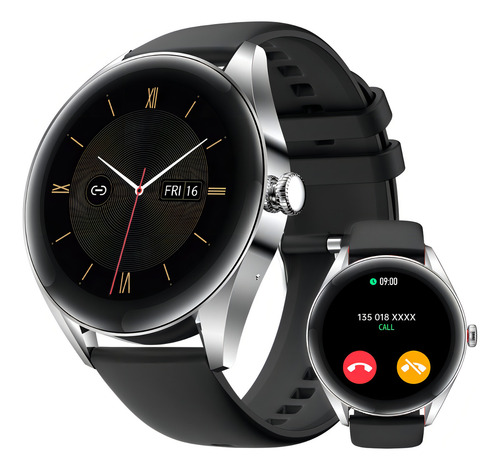 Reloj inteligente con bluetoth kumi fashion gw3 negro