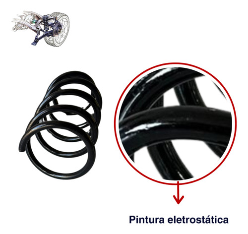 Kit Suspensão Onix 13 A 19 Molas Frente E Traseira