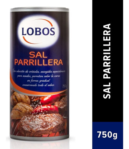 Sal Parrillera Lobos 750 G