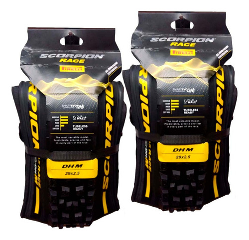 Par Pirelli Pneu Aro 29 X 2.50 Scorpion Race Dh M