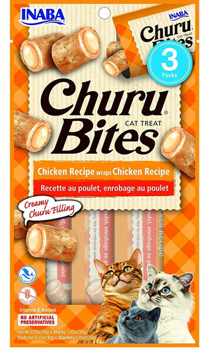 Churu Bites Chicken Recipe Wraps X - Unidad a $4466