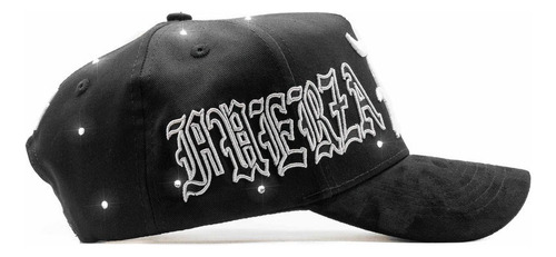 Gorra Dandy Hats X Fuerza Regida Crystals Negro/blanco Única Dandy Hats