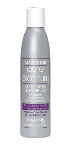 Loquay Shampoo Matiz Pure Platinum 250ml