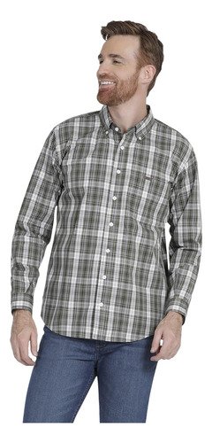 Camisa Casual Hombre Lee Regular Fit Manga Larga 332