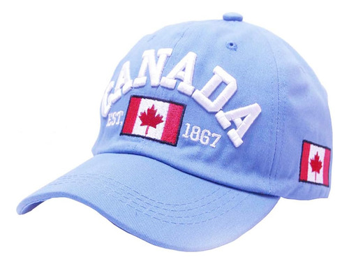 Gorra De Béisbol, Sombrero Con Bandera De Canadá, Sombrero A