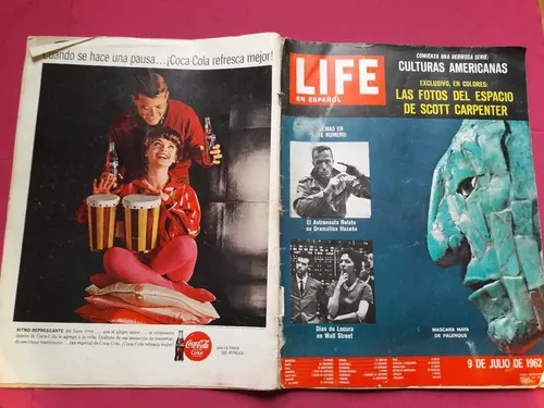 Revista Life En Español Nº 1 - Julio 1962 Fotos Del Espacio (Usado)