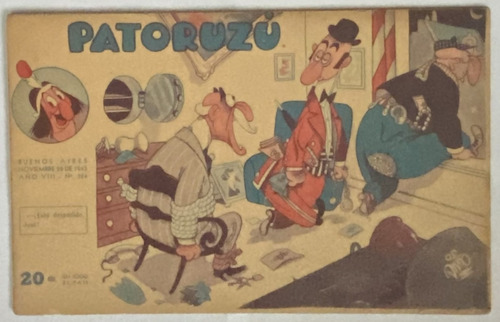 Revista Patoruzú Nº 324 Nov 1943, Dante Quinterno Cl03