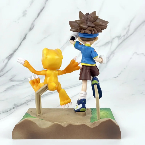 Tai Yagami & Agumon Figura Digimon Adventures 16 Cm Anime
