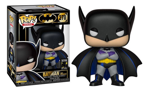 Funko Pop! Batman 1939 80º Aniversário Dc Heróis Nº270