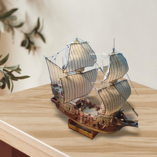 Kits De Barco De Velero De Papel 1/100, Kits De Barco De