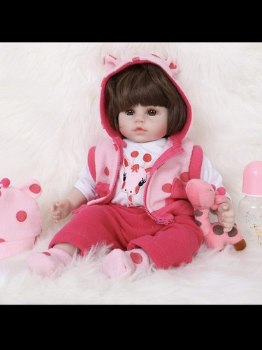 Imagen 2 de 5 de Bebe Bebé Baby Reborn Muñeca Realista Niñas