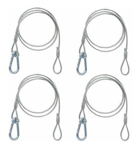 Cables De Acero Inoxidable Para Luces De Escenario - 4 Pack