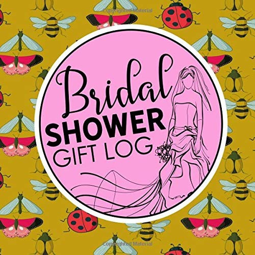 Bridal Shower Gift Log Gift Card Registry, Gift Register, Gi