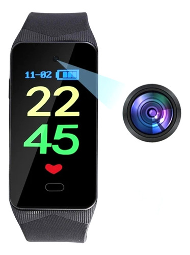 Reloj Smartwatch Espía Camara Oculta Full Hd 1080p 
