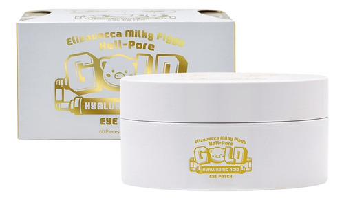 Elizavecca Gold Hyaluronic Acid Eye Patch Parches P/parpados Todo Tipo De Piel Noche