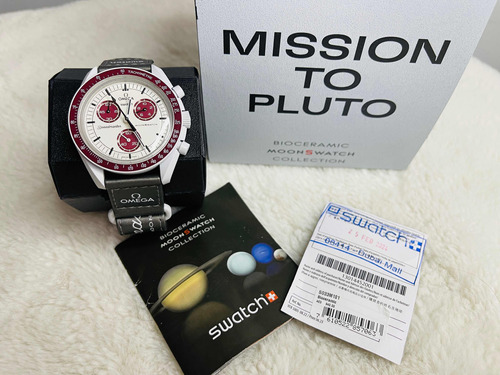 Reloj Swatch Omega Mission To Pluto Original