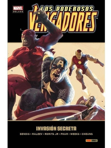 Comic Marvel Deluxe Poderosos Vengadores 3 Invasion Secreta