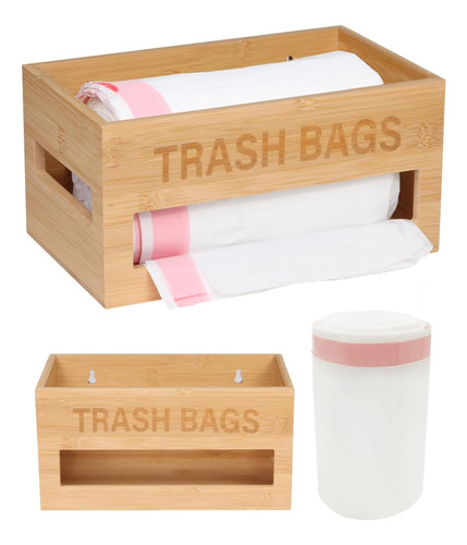 No Cover Limited Trash Bags Holder, Garbage Bag Dispenser Wi