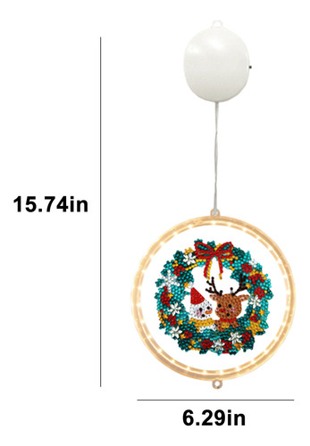 Lámpara Led Con Diseño De Diamante, Diseño De Papá Noel, Dis