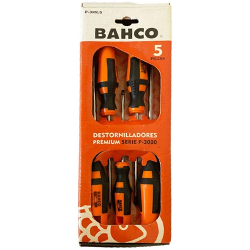Set De Destornilladores Bahco Premium 3000