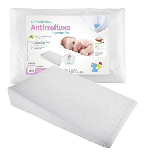 Travesseiro Anti-refluxo Baby Rampa Terapêutica Fibrasca