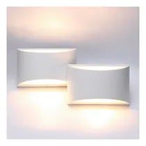 Comprar Lámparas De Pared Juego De 2 Luces De Pared De Aluminio