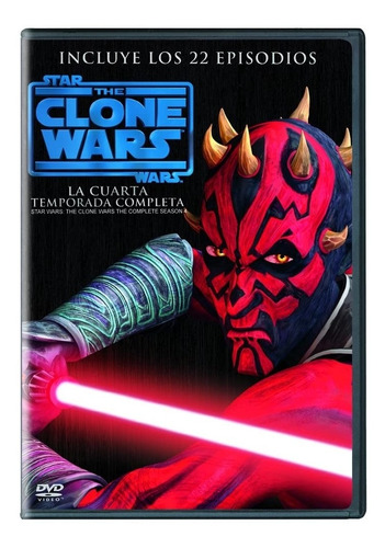 Star Wars The Clone Wars Temporada 4 | Dvd Serie