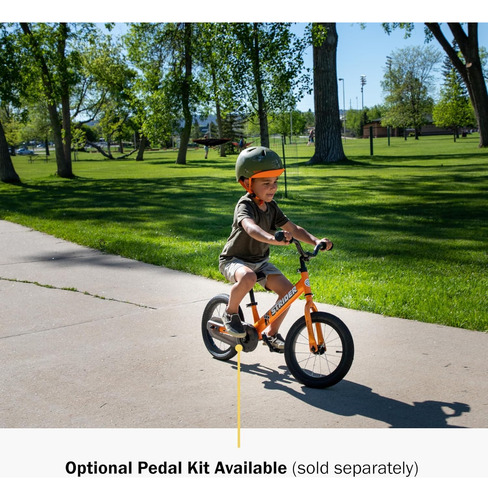 Bicicleta Balance Strider 14x Totally Tangerine Para Niños D