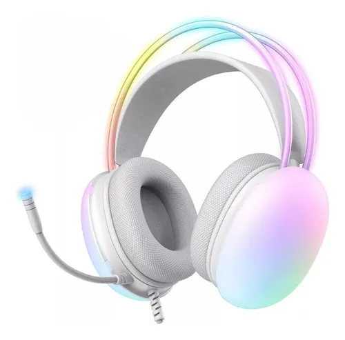 Riclares Gamer Xtrike Me Gh-511 Lz Rgb Microfono 20w X® Color Blanco