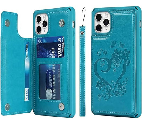 Cavor Funda Para iPhone 11 Pro Max Funda Para Tarjetero