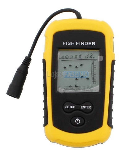 Sonar Portátil Com Sonda Ultra-sônica Para Pesca Fish Finder